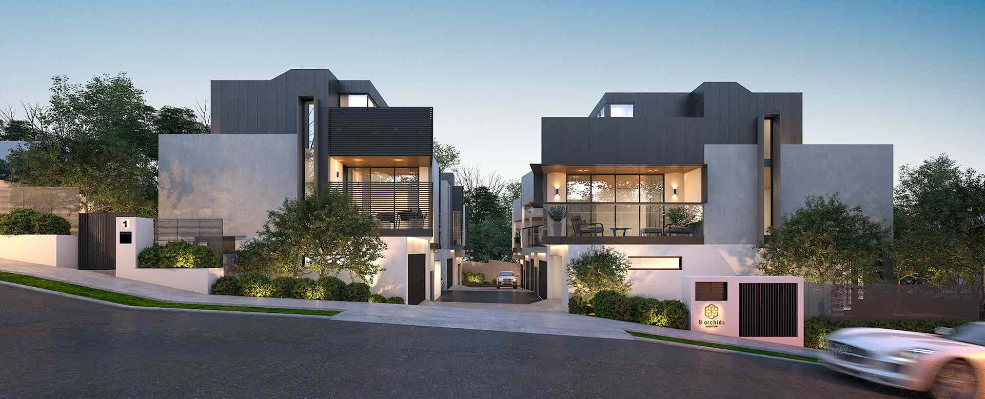 9 Orchids Estate - Templestowe Render