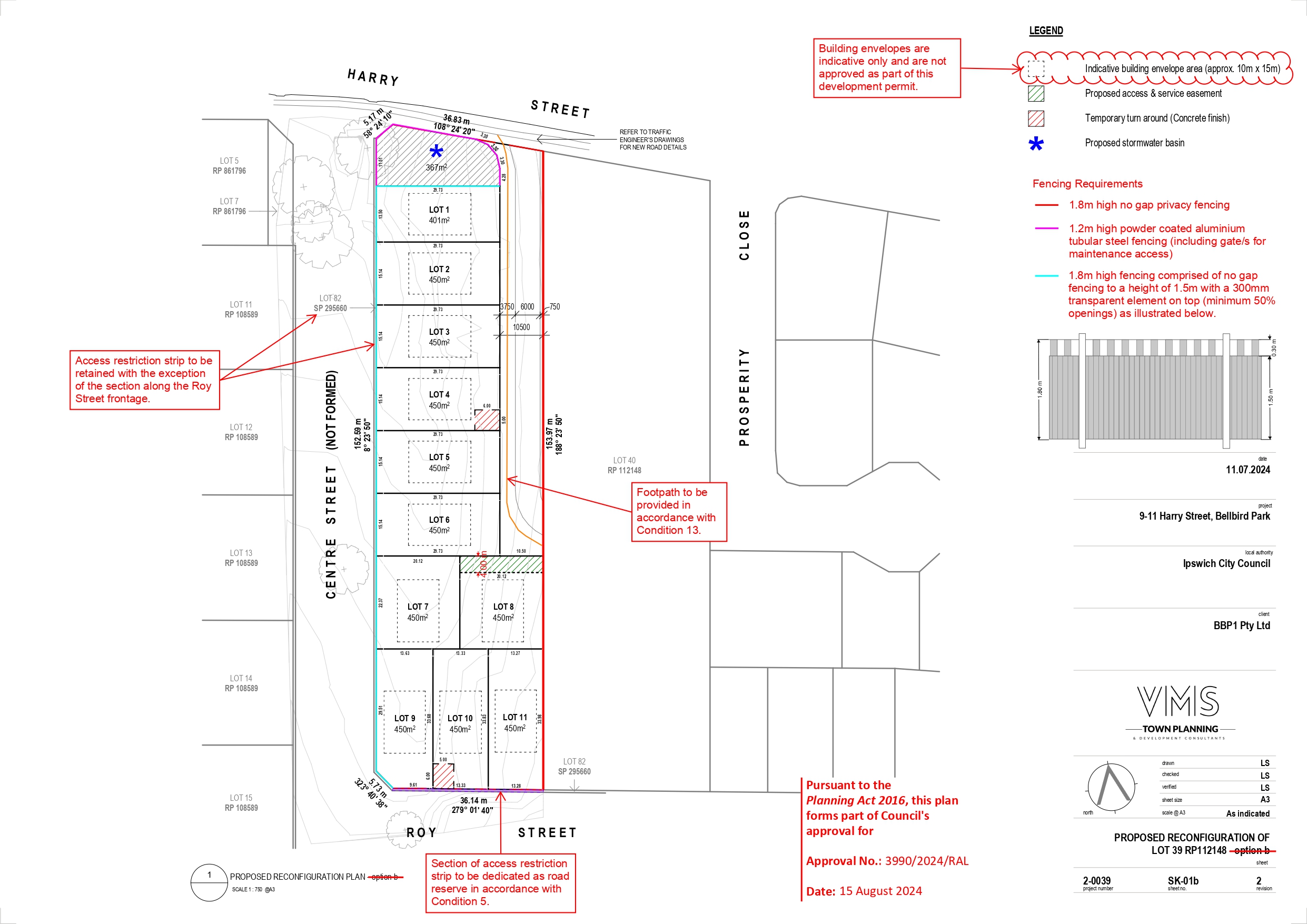9-11 Harry Street - Bellbird Park Masterplan