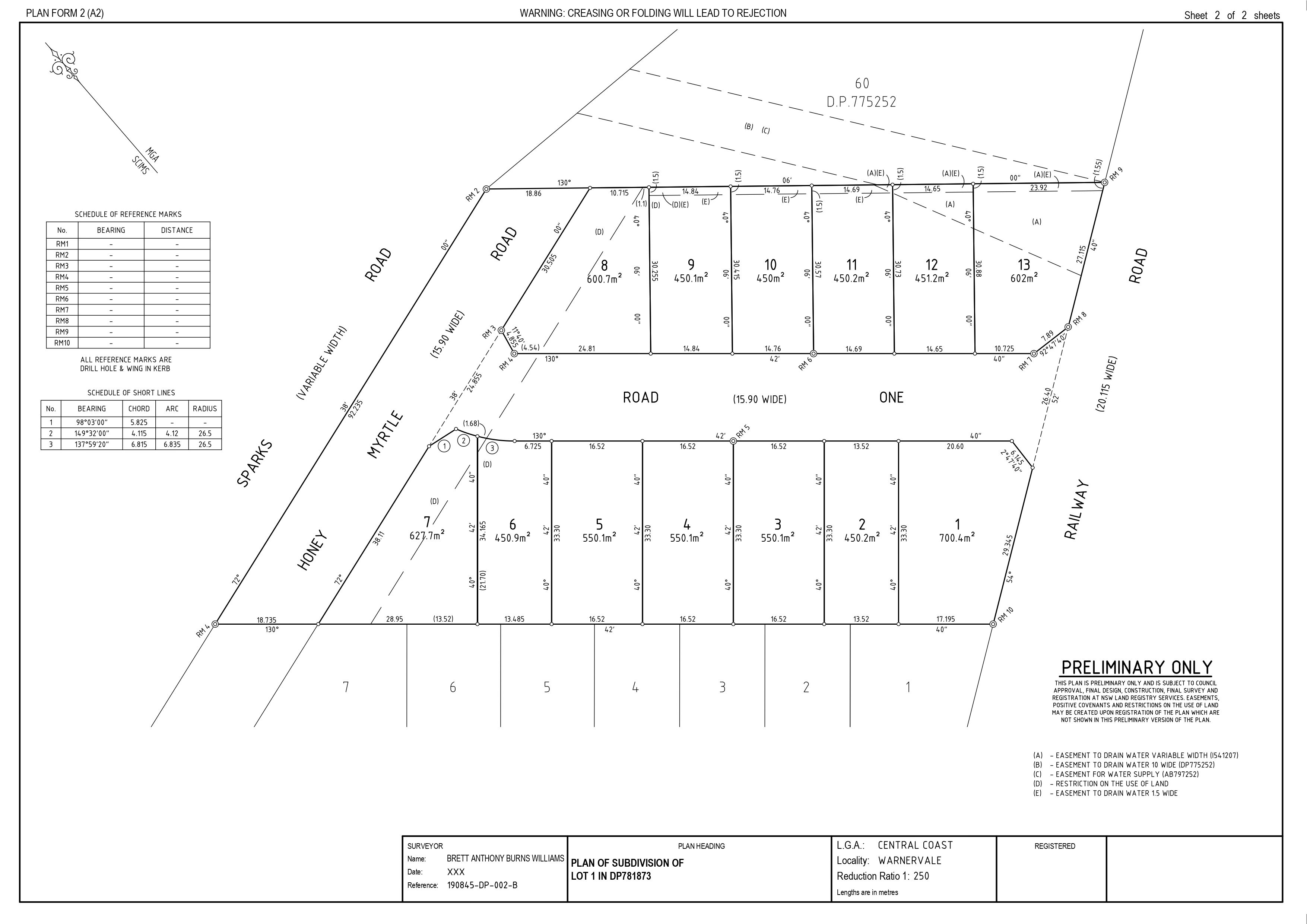 9-15 Railway Road - Warnervale Masterplan