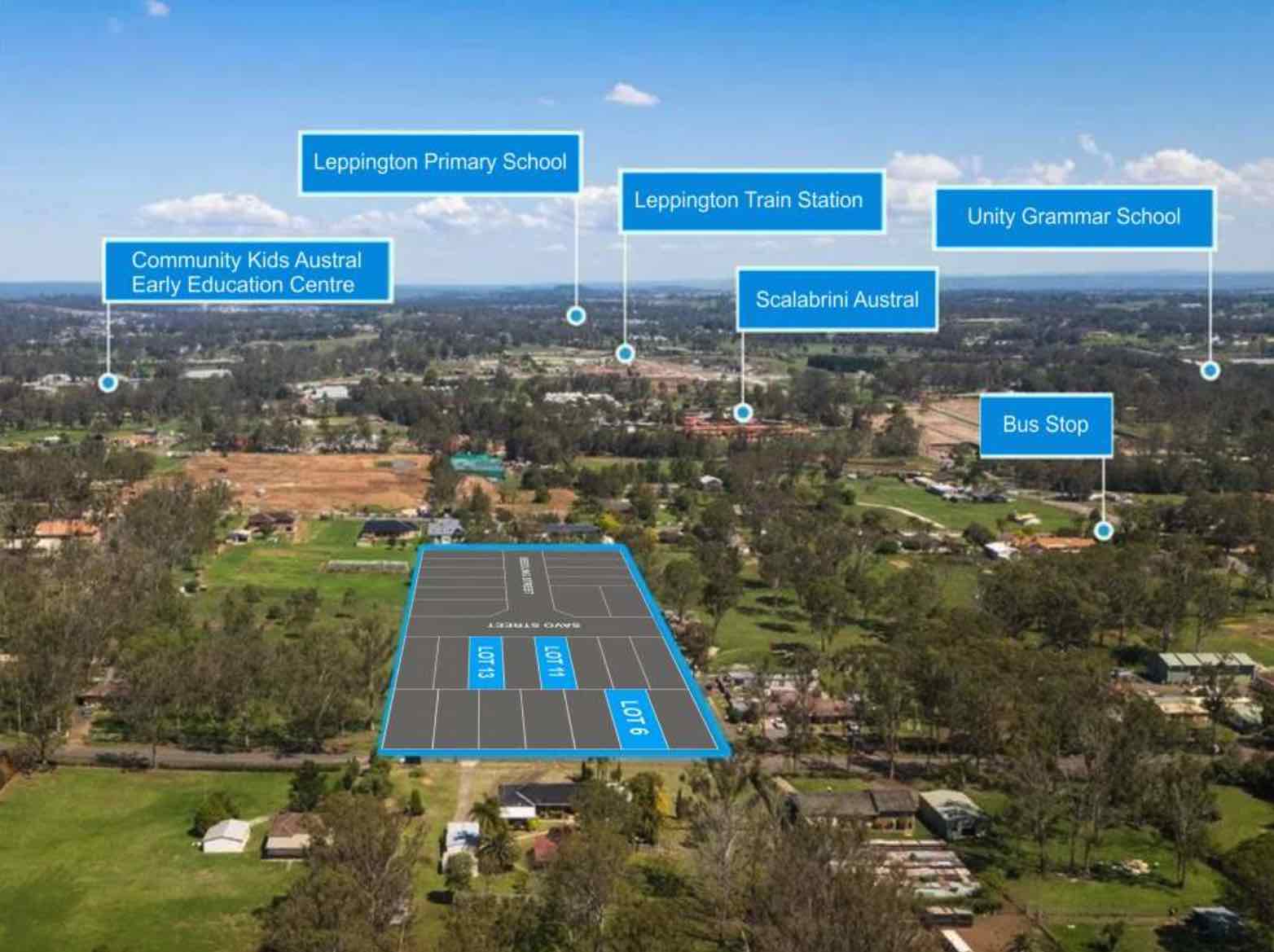 90 Eighth Avenue, Austral Aerial