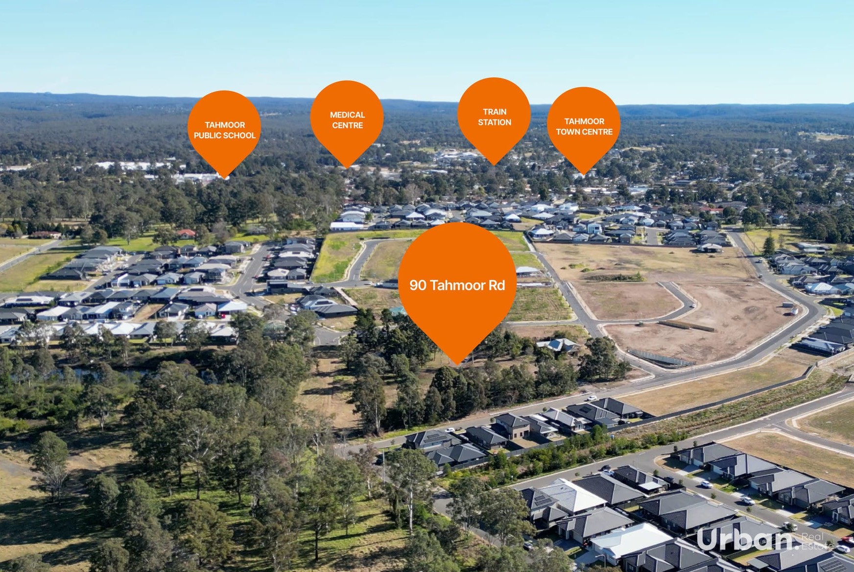 90 Tahmoor Road - Tahmoor Aerial