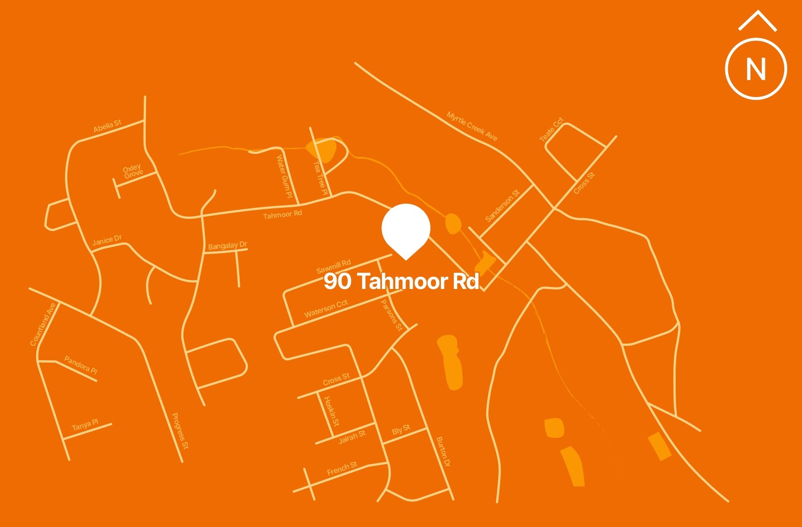 90 Tahmoor Road - Tahmoor Location Map