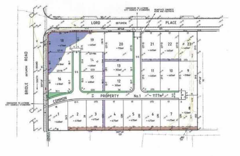 94-110 Bridle Road, Morwell VIC 3840 Masterplan