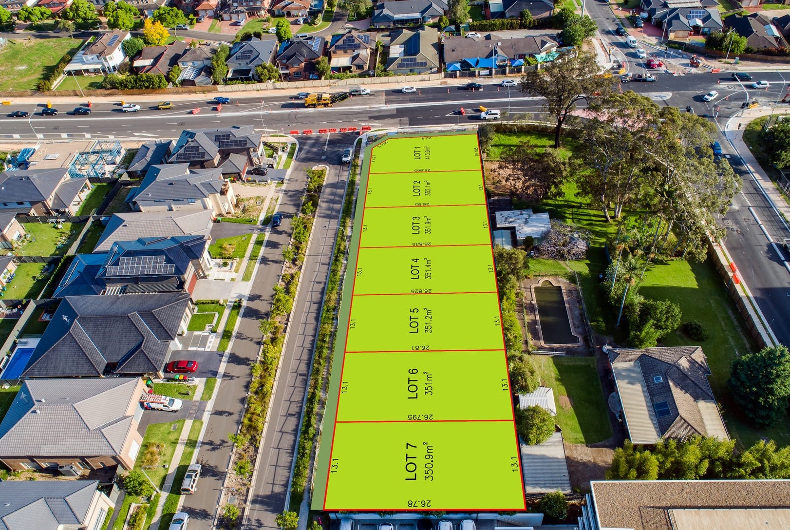 97 Samantha Riley Drive - North Kellyville Aerial