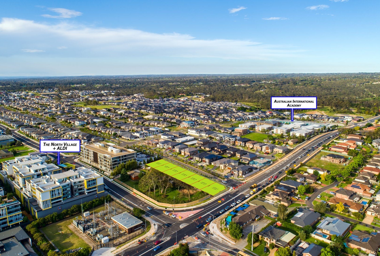 97 Samantha Riley Drive - North Kellyville Aerial