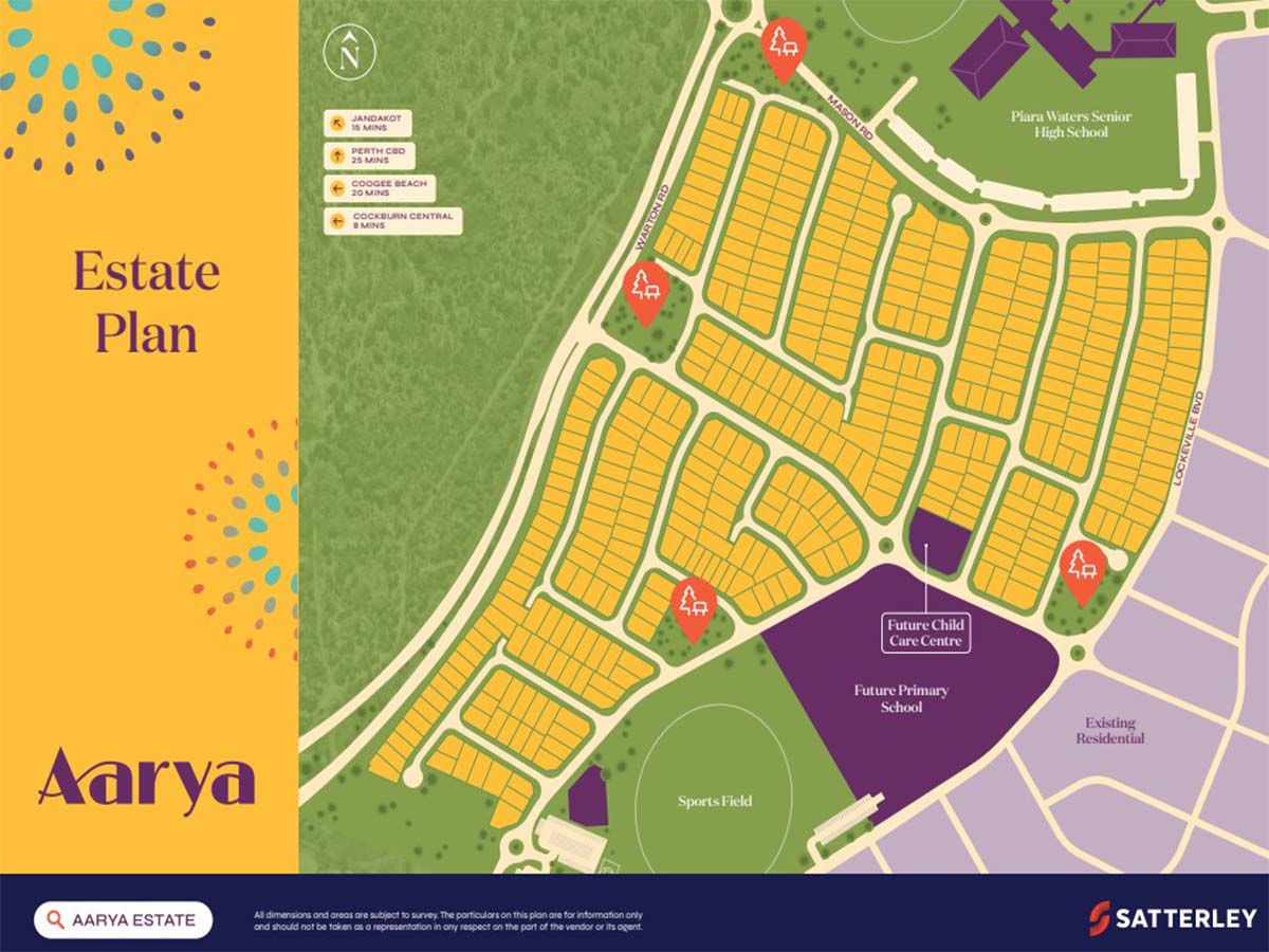 Aarya Estate - Piara Waters Masterplan