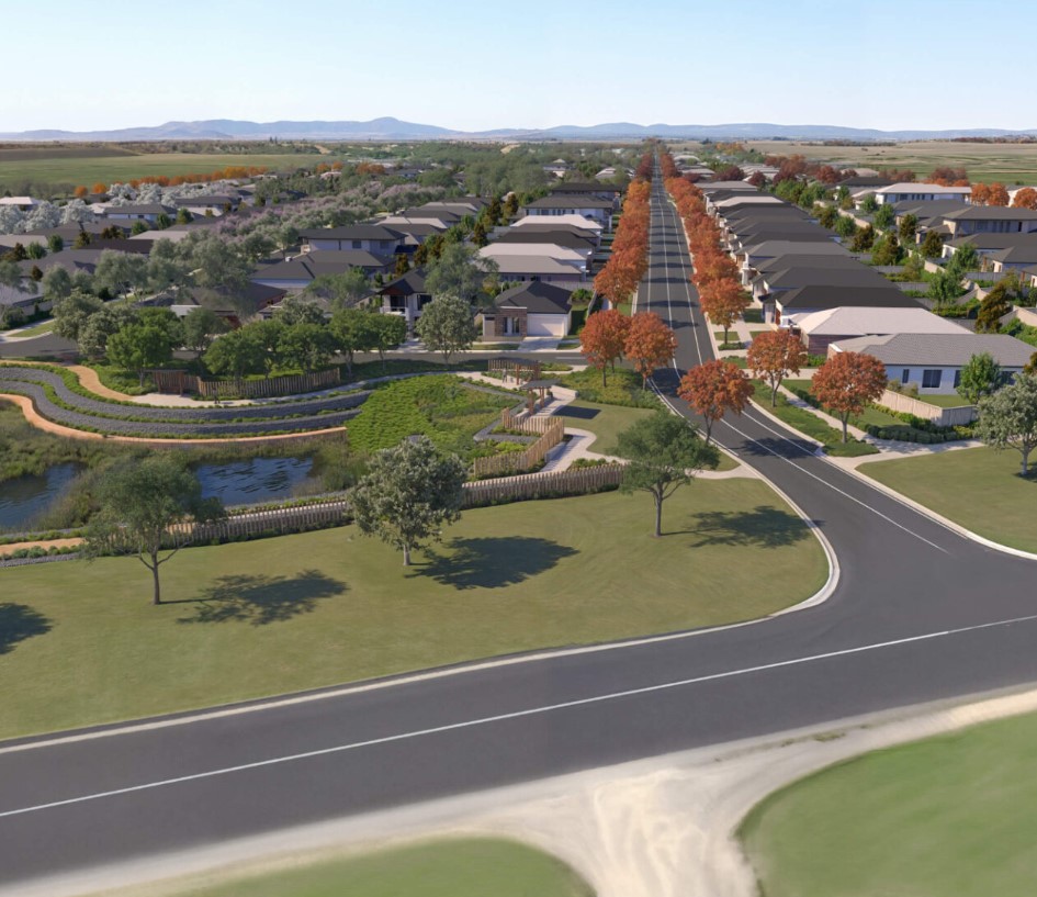 Aberdeen Estate - Winter Valley Render