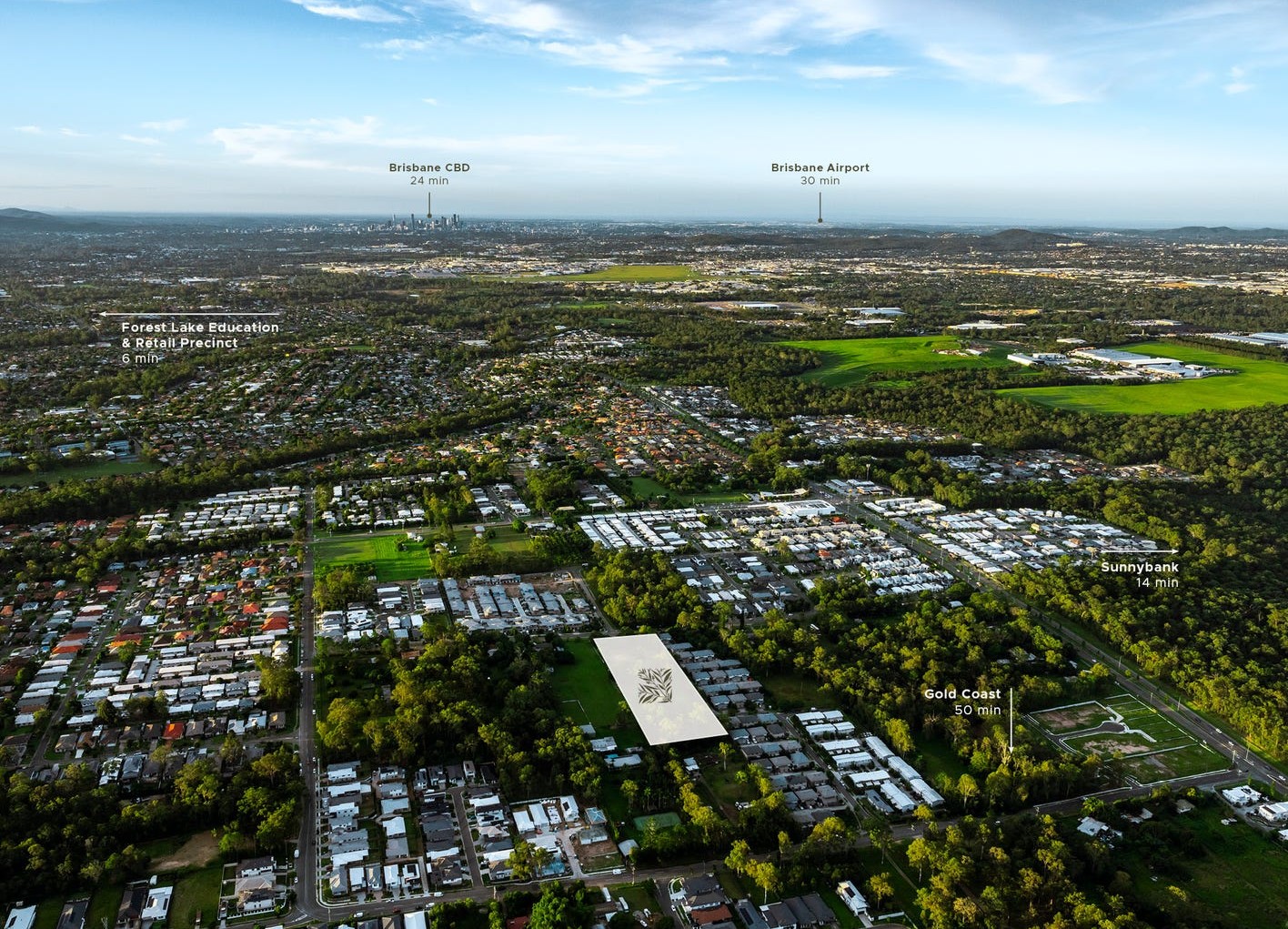 Acacia Estate - Dooland Aerial