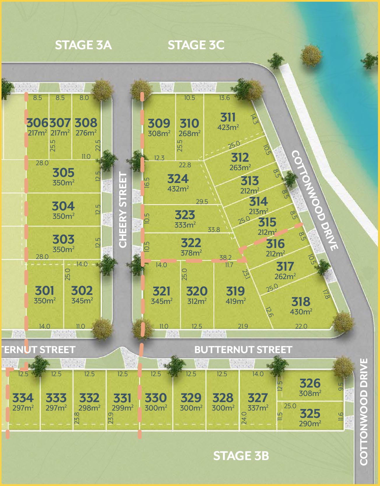 Acacia Village Estate - Wollert Release Map