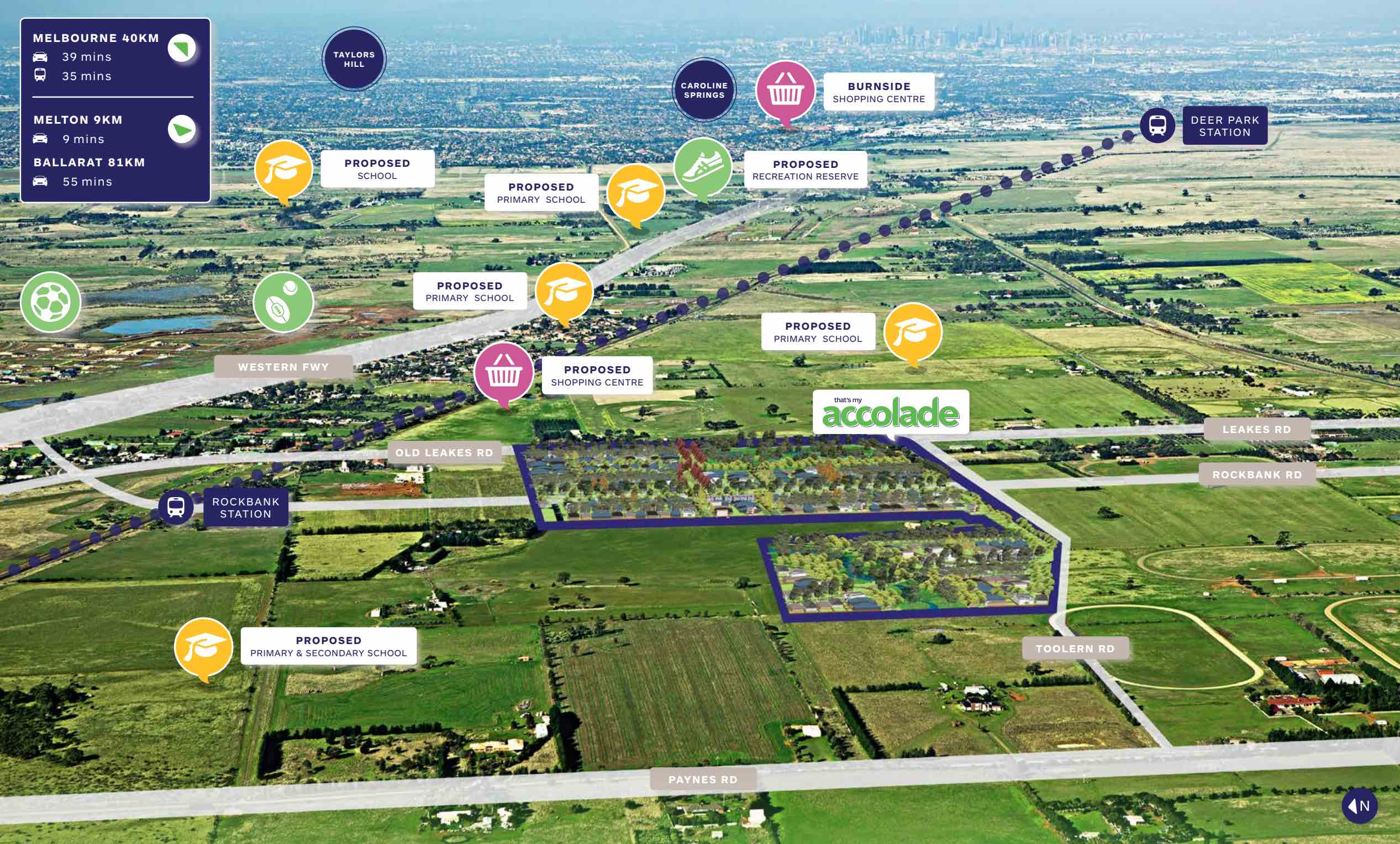 Accolade Estat Aerial