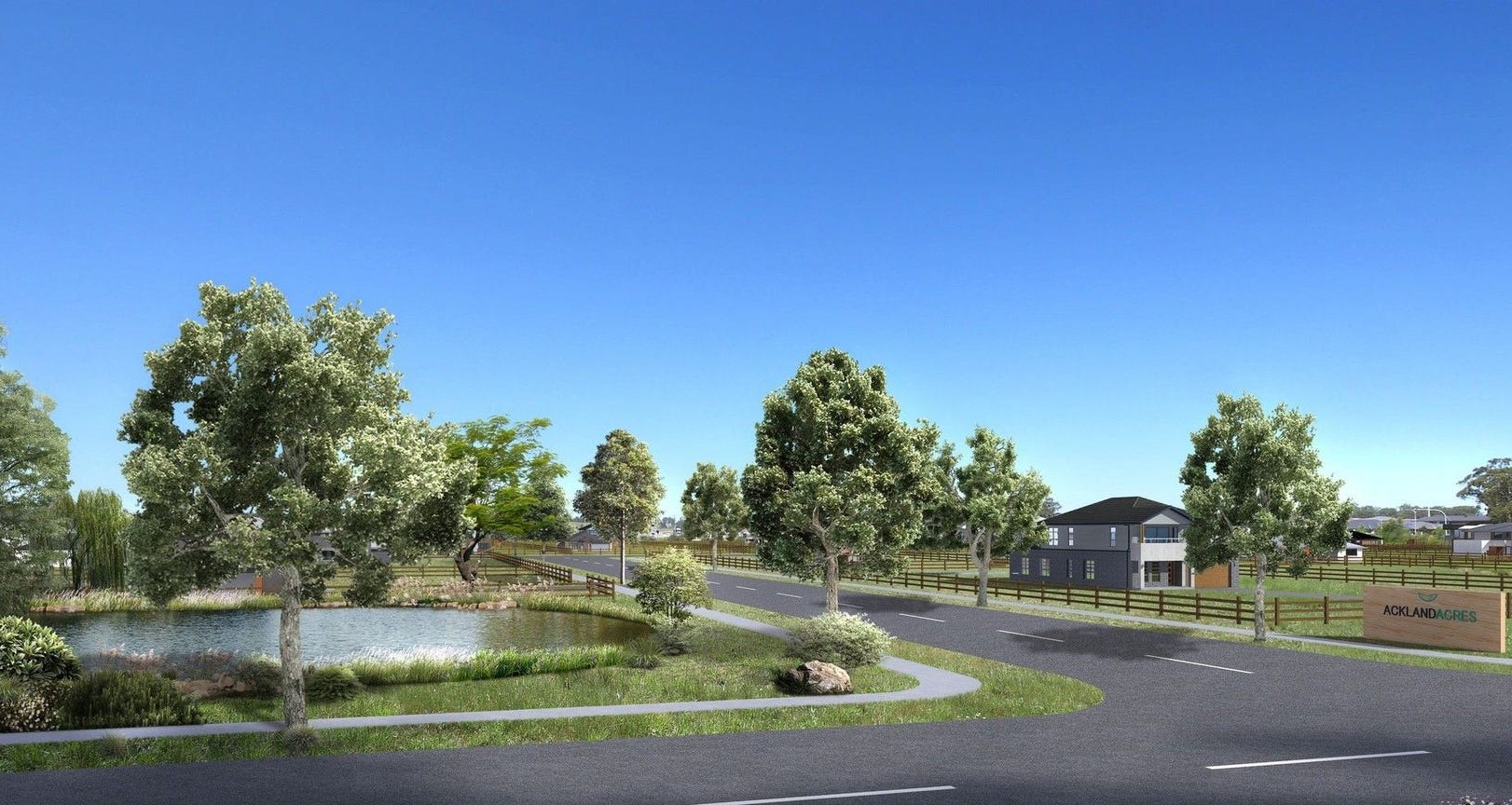 Ackland Acres Estate - Lethbridge Render