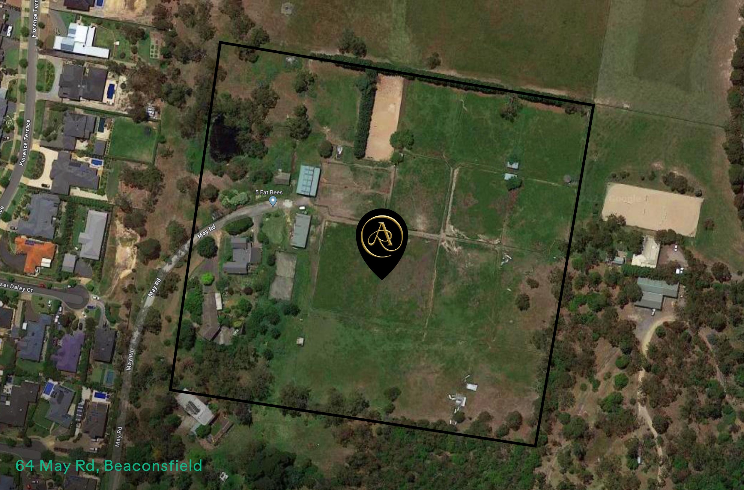 Acre Ridge Estate - Beaconsfield Aerial