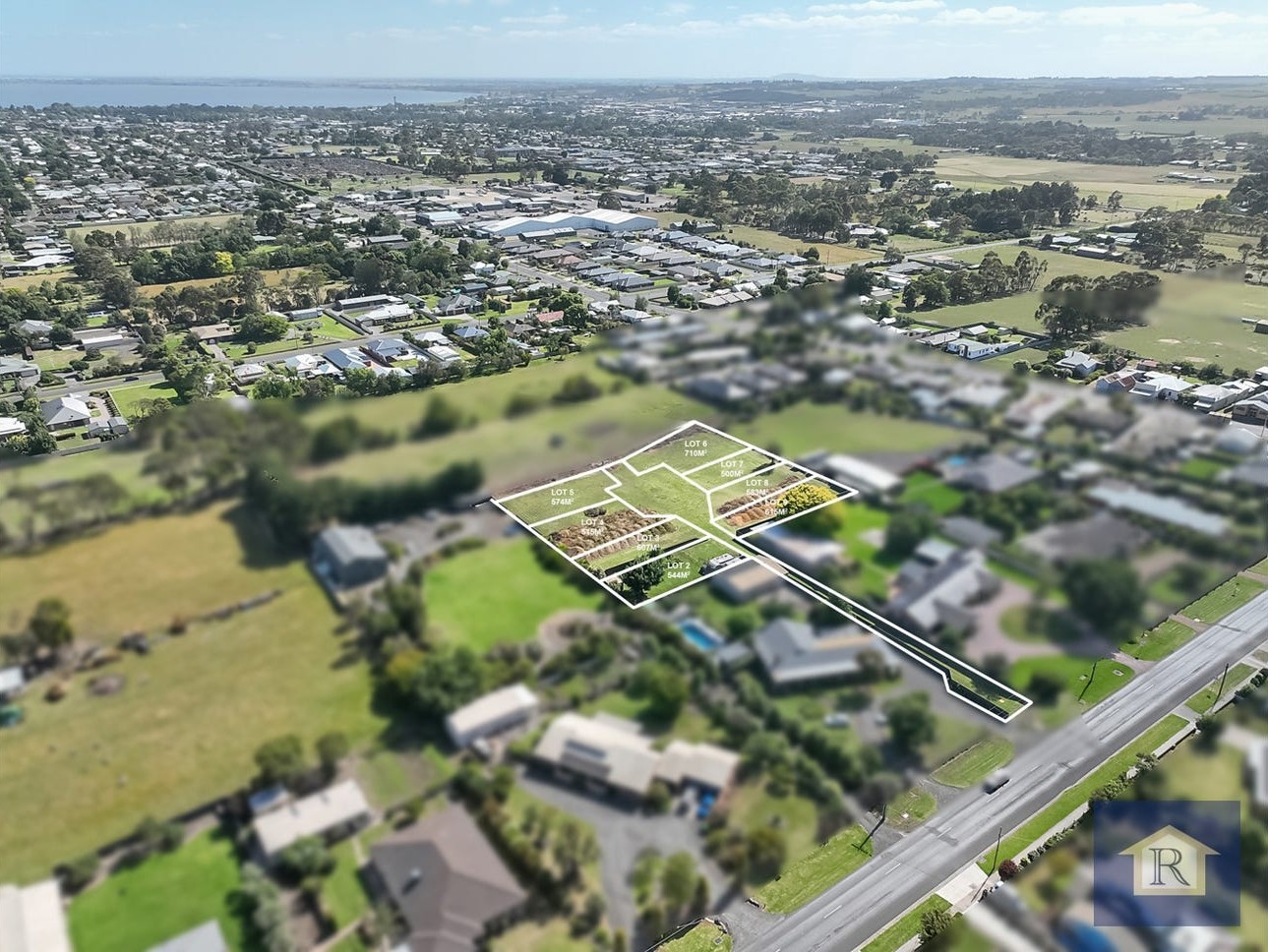 Adina Estate - Elliminyt Aerial