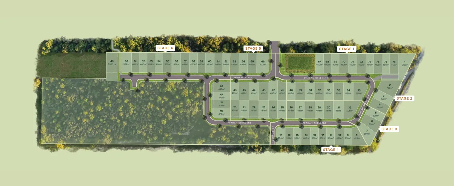 Adora Estate - Parkinson Masterplan