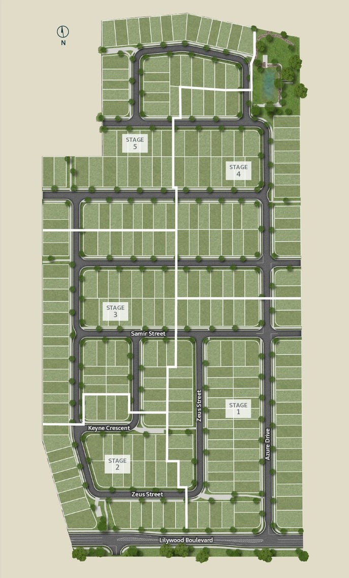 Aire Estate - Lilywood Masterplan