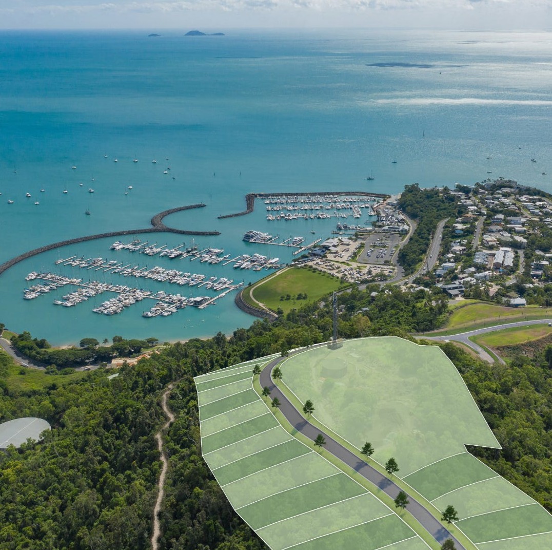Airlie Summit Estate - Airlie Beach Aerial
