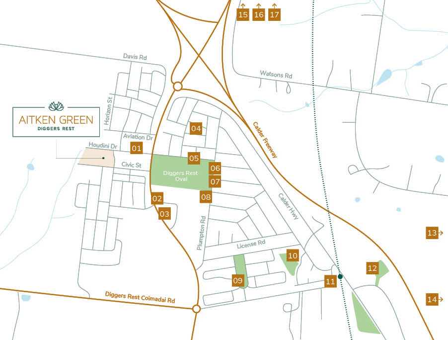 Aitken Green Bloomdale Location map_0