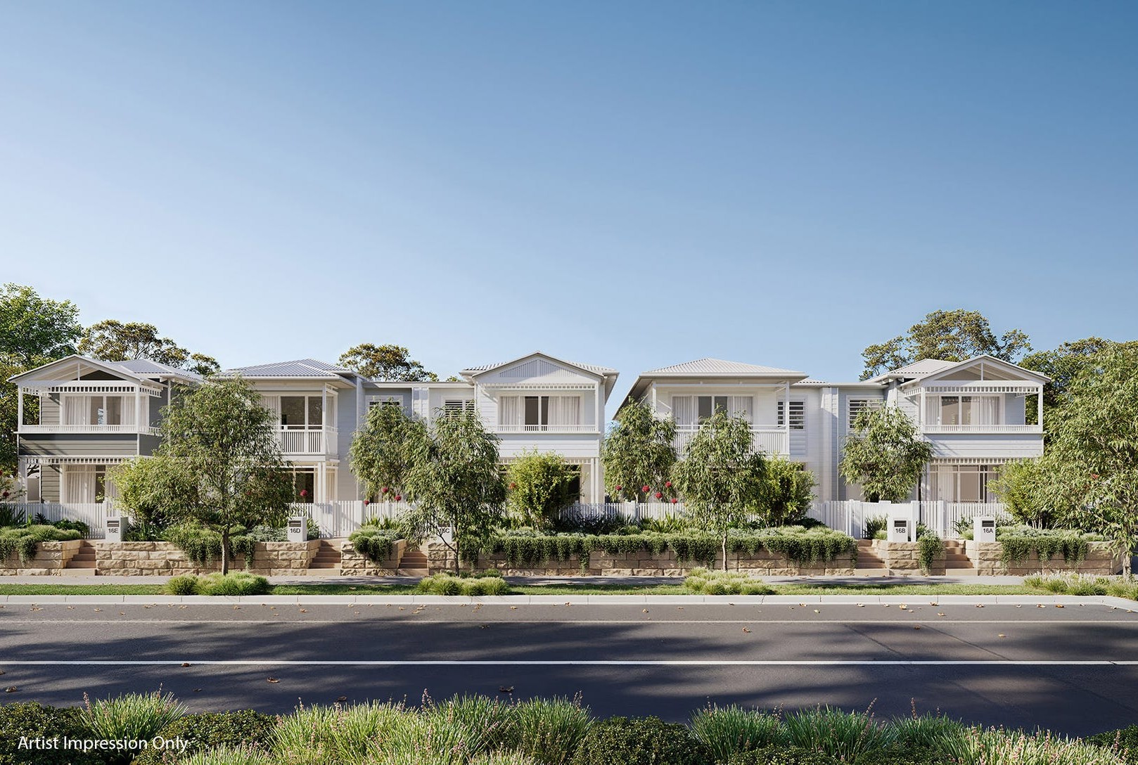 Alaia Townhomes - Warriewood Render