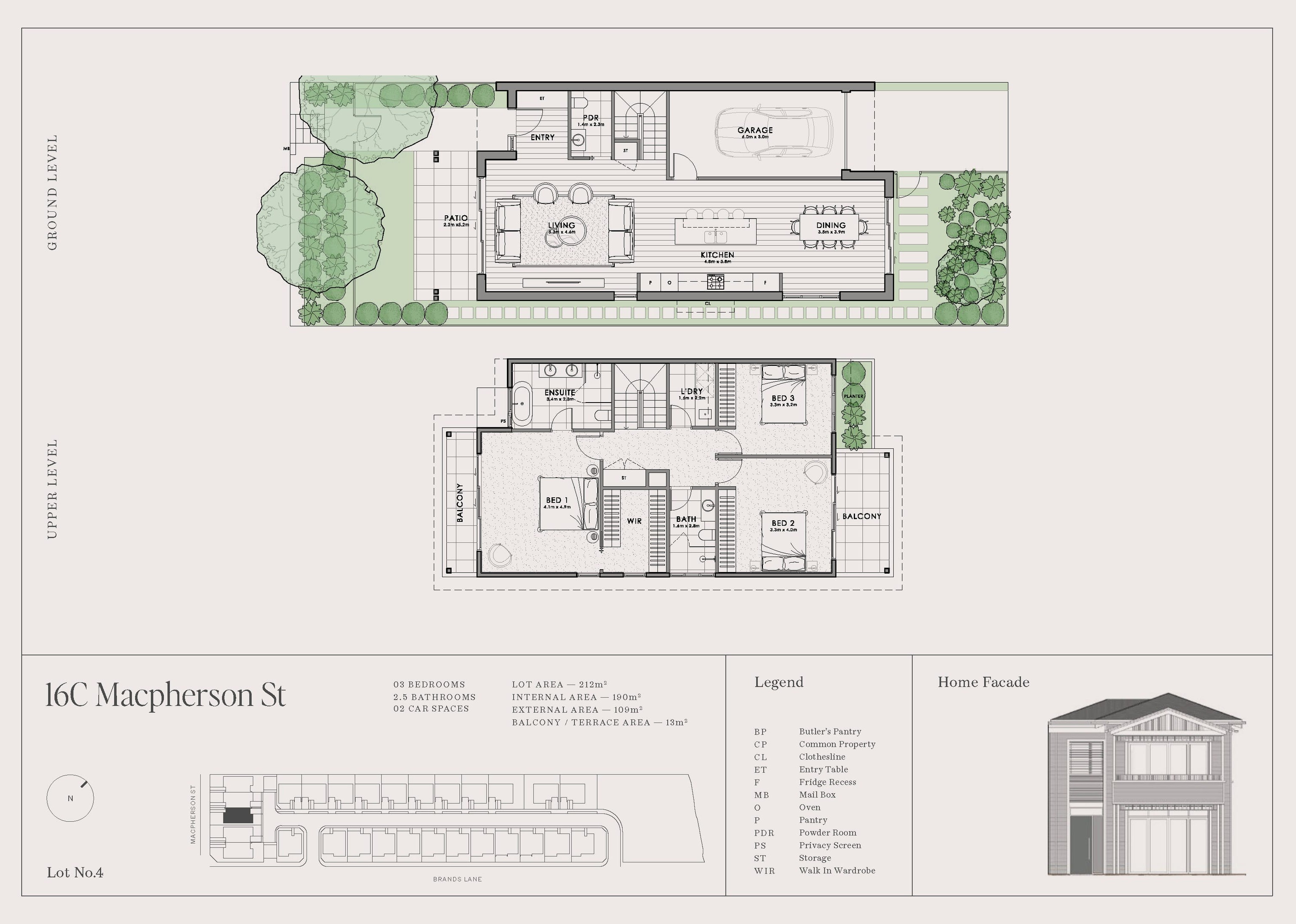 Alaia Townhomes - Warriewood Masterplan