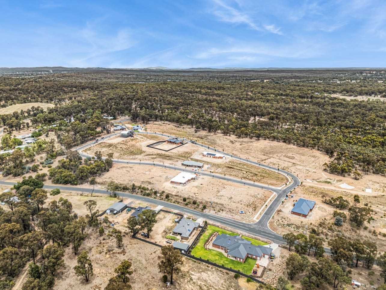 Albert Views Estate - Maiden Gully Aerial