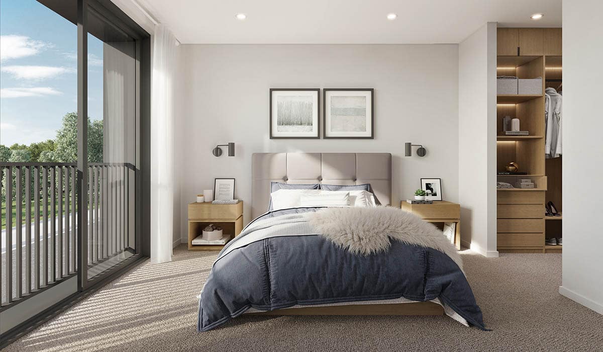 Alchemy Estate - Orange Bedroom