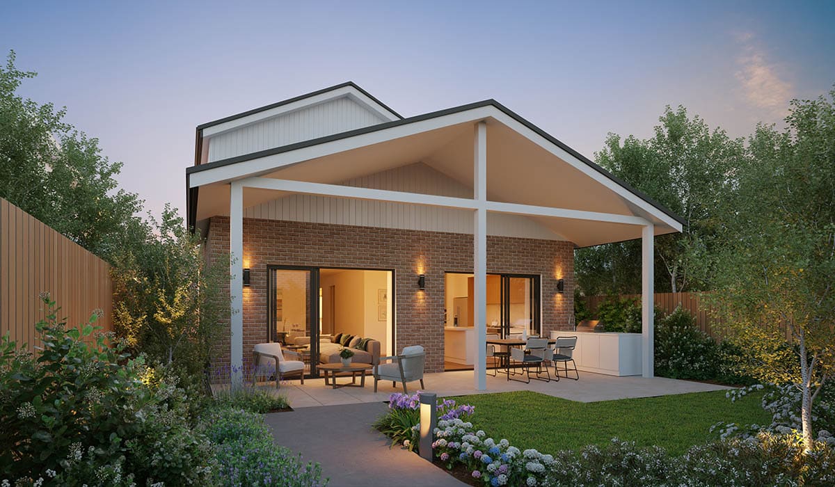 Alchemy Estate - Orange Backyard