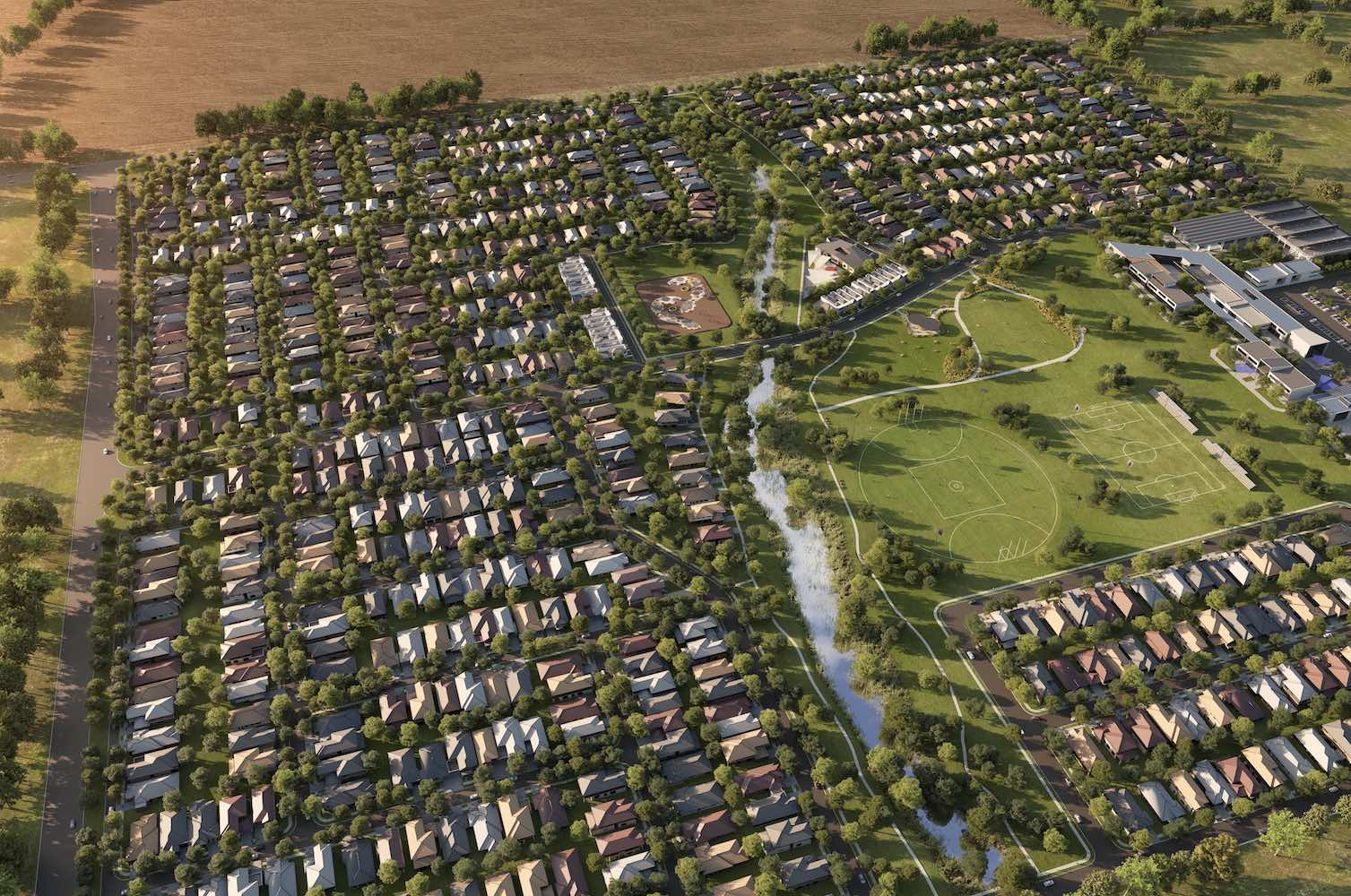 Aldo Estate - Fraser Ris Aerial