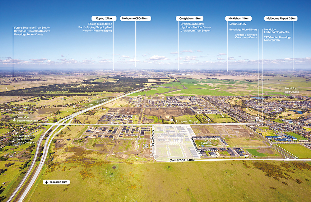 Alkyra Estate - Beveridg Aerial