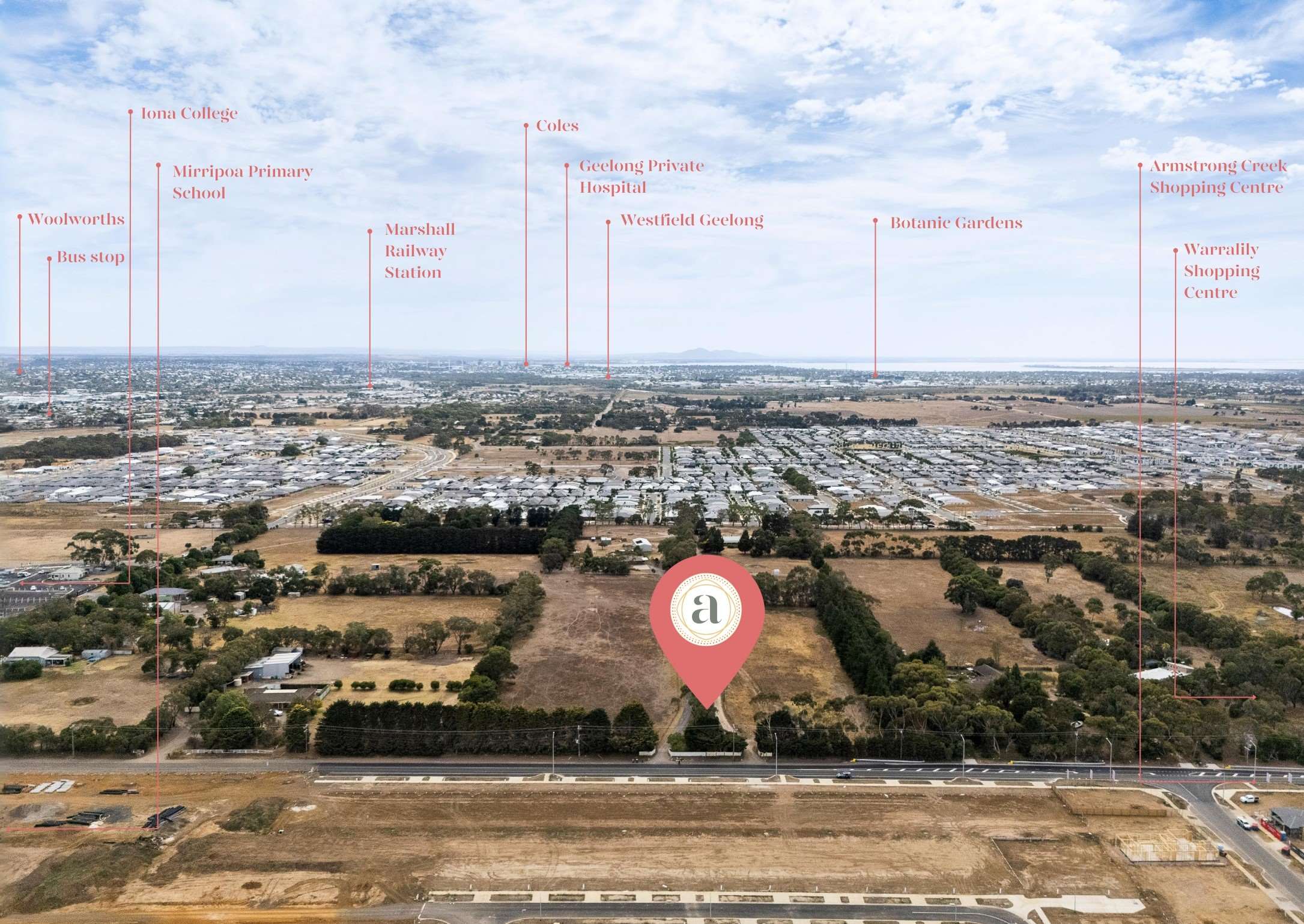 Allemore Estate - Charlemont Aerial