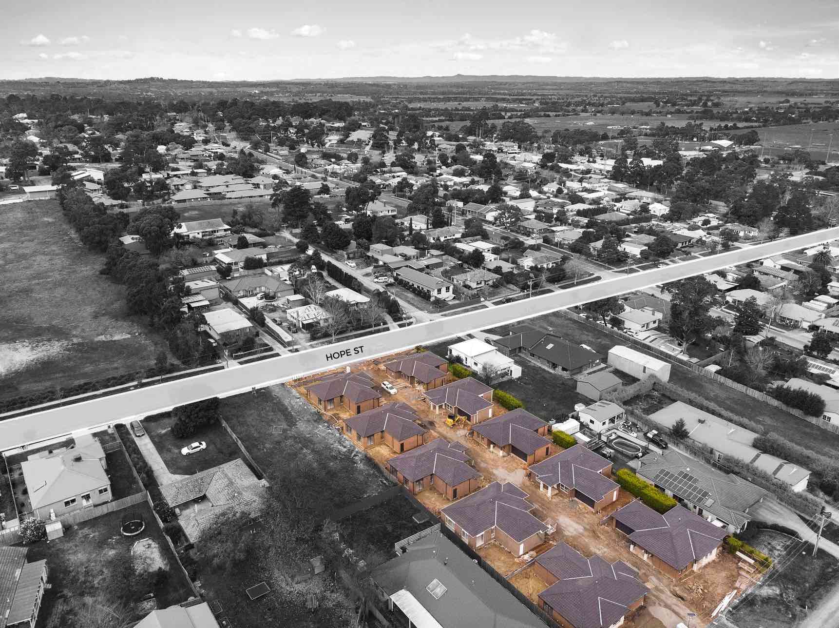 Allure on Hope Estate - Bunyip Aerial