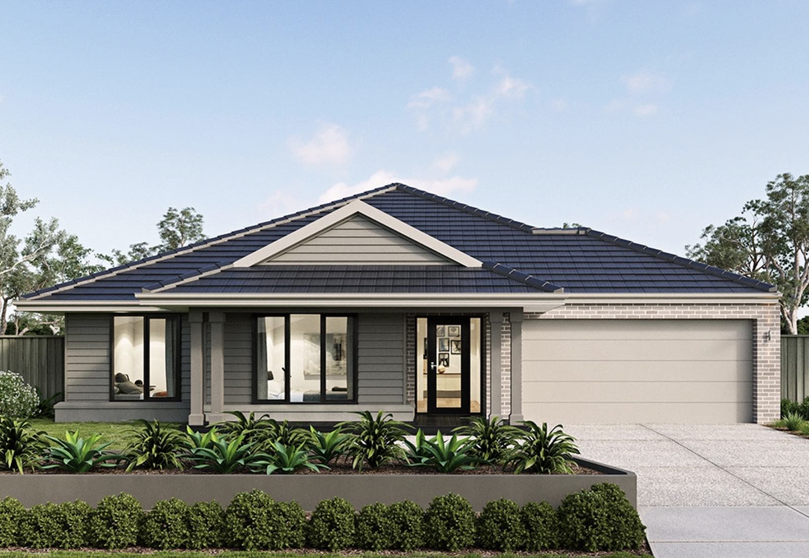 Alluvium Estate - Winter Valley Façade