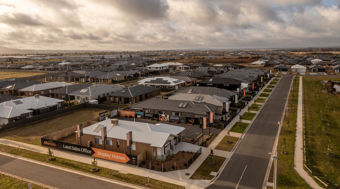 Alluvium Estate - Winter Valley Aerial