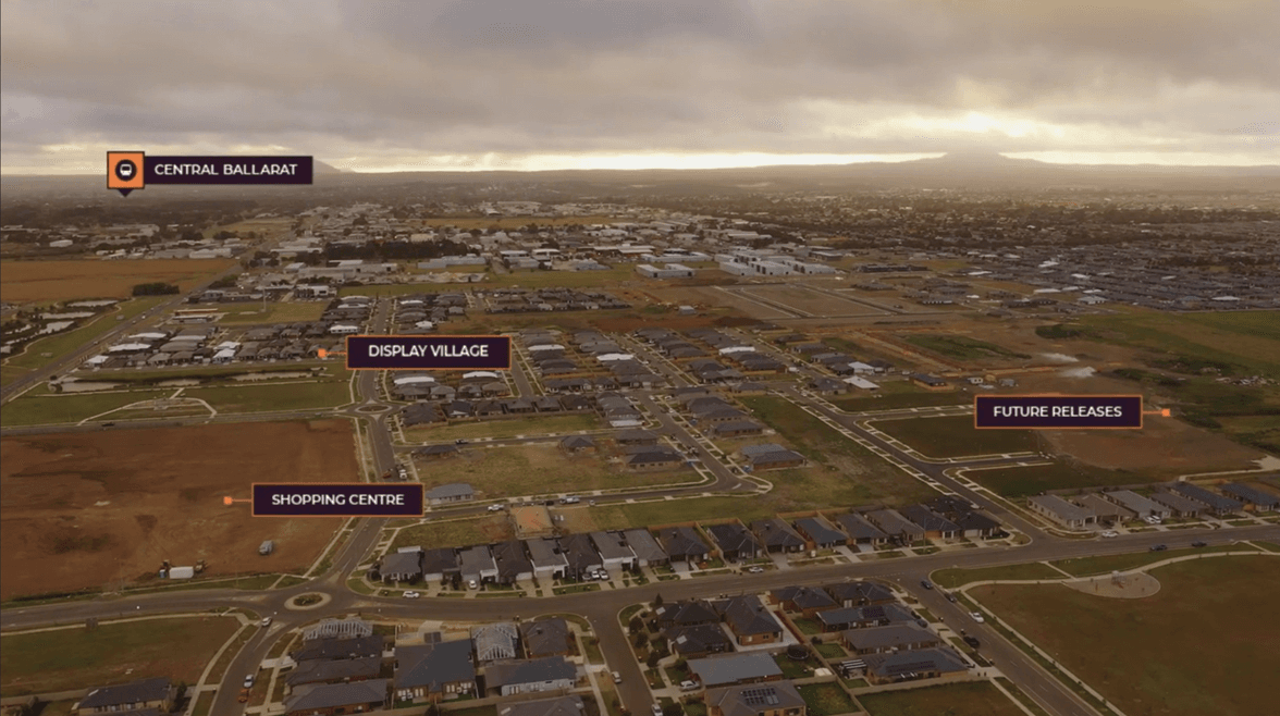 Alluvium Estate - Winter Valley Aerial
