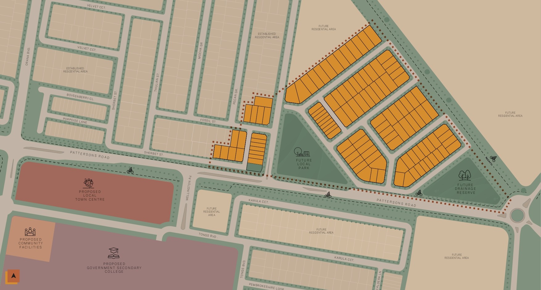 Alma Estate - Clyde North Masterplan