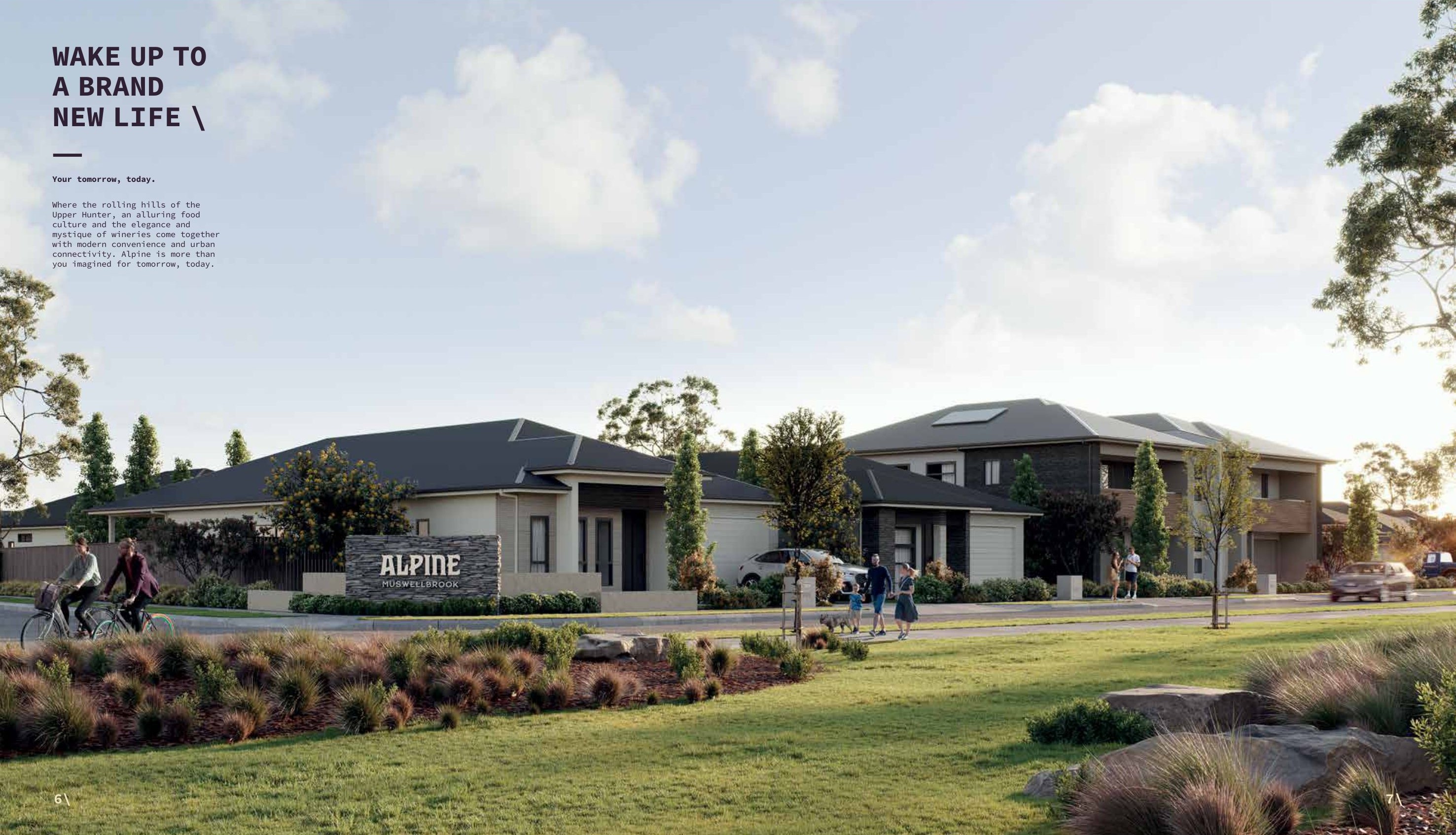 Alpine Estate - Muswellbrook Render