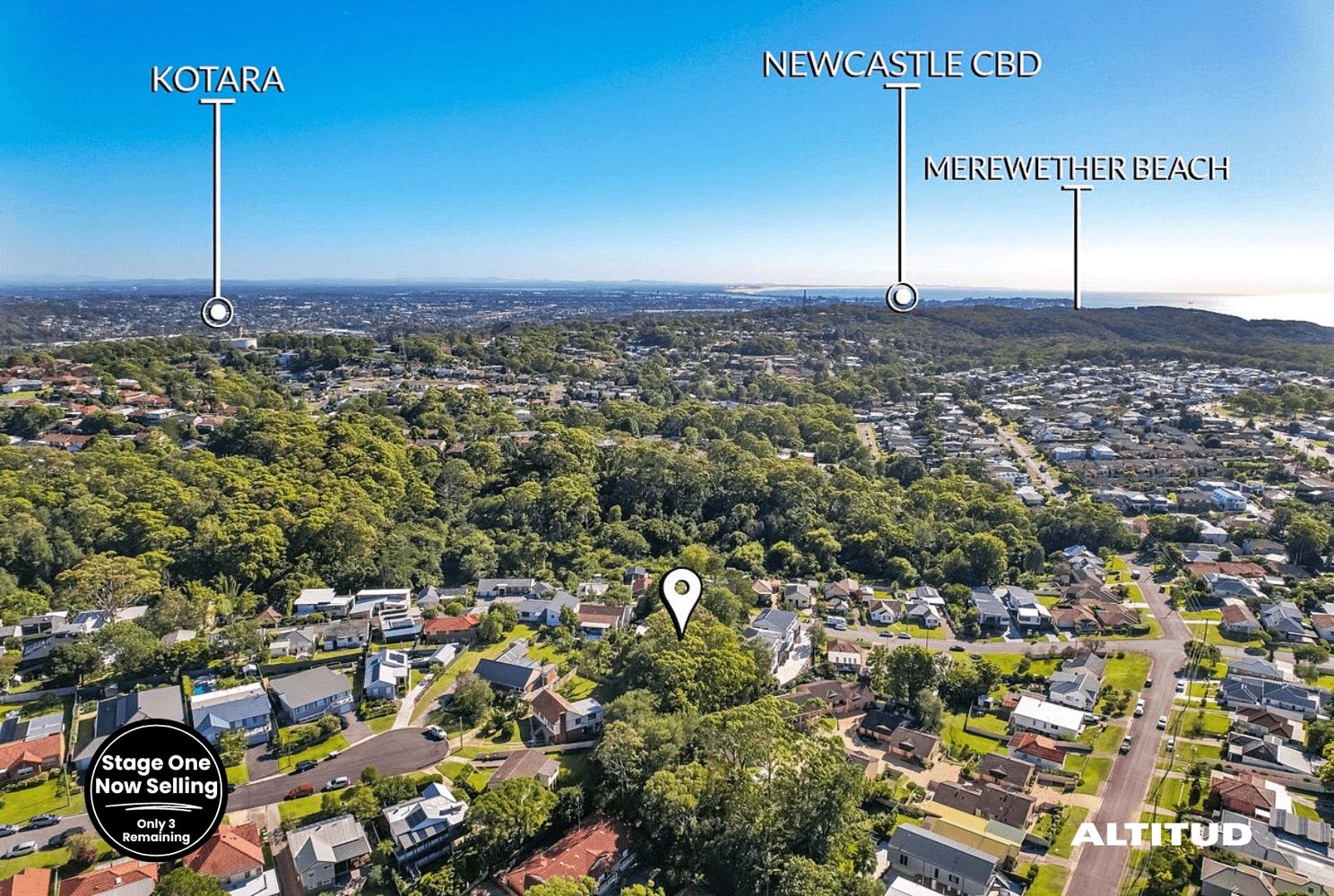Altitud Townhomes - Charlestown Aerial