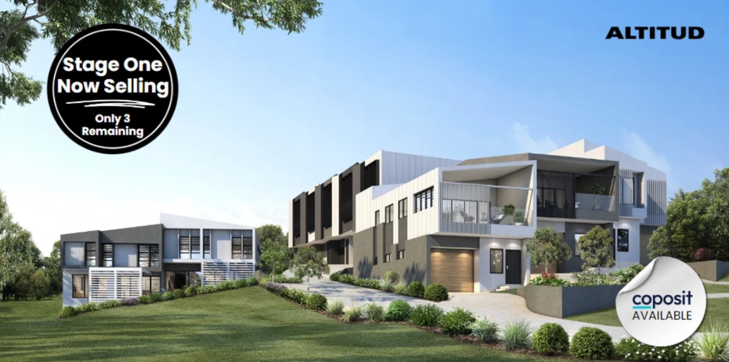 Altitud Townhomes - Charlestown Render