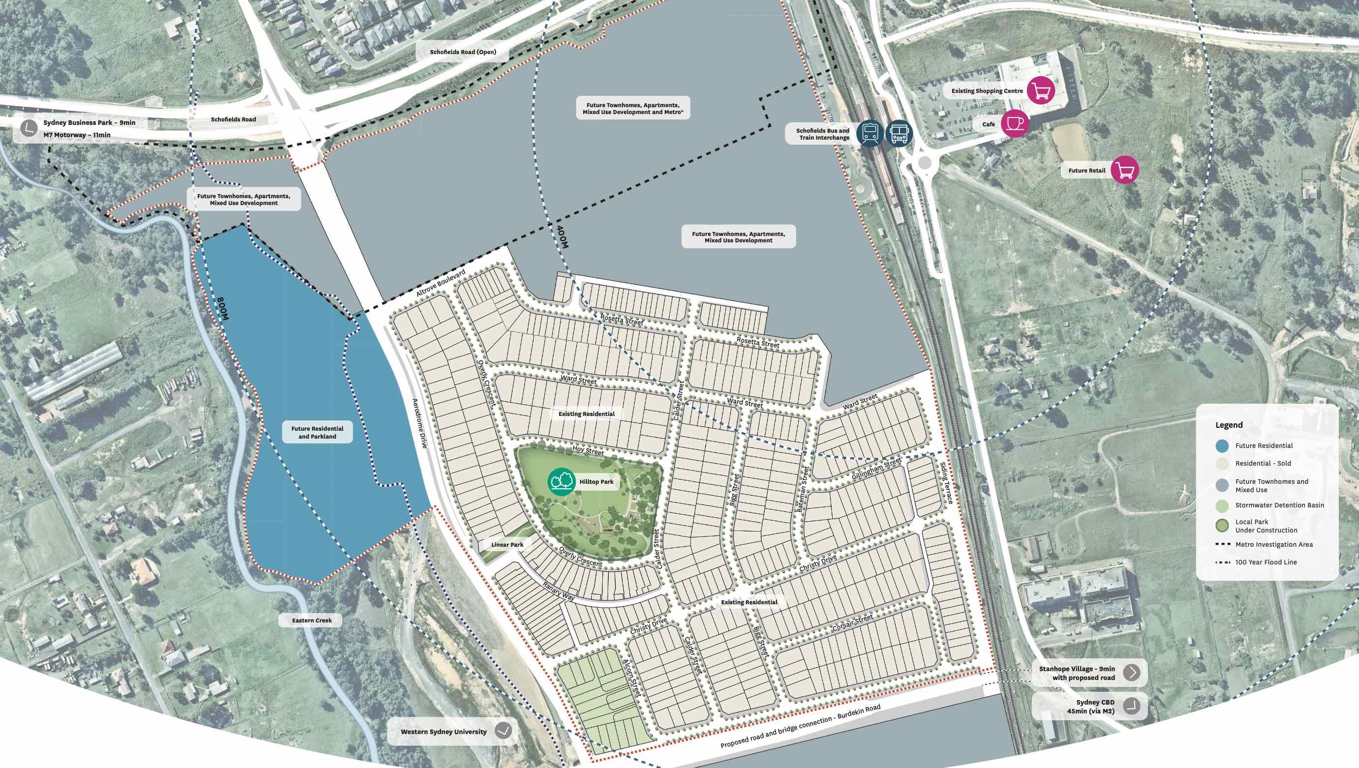 Altrove Estate - Schofields Masterplan