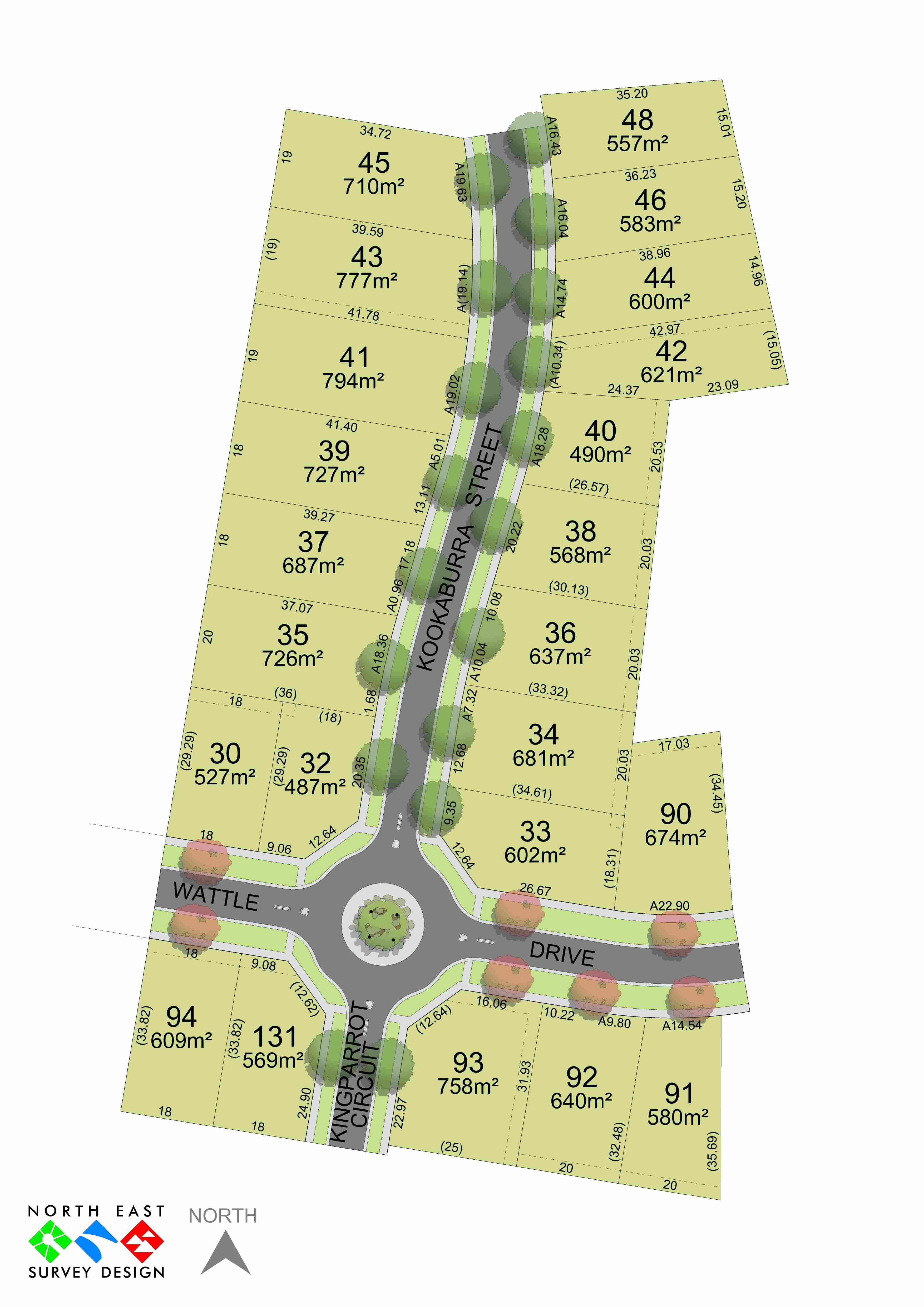 Amberfields Estate - Benalla Masterplan