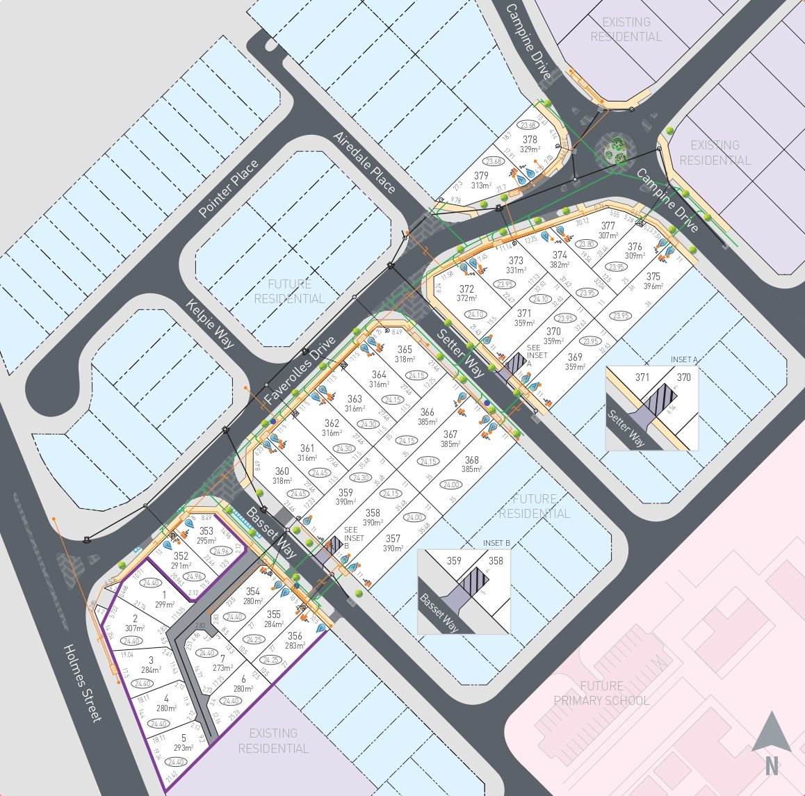 Amelia Rise Private Estate - Southern River Masterplan