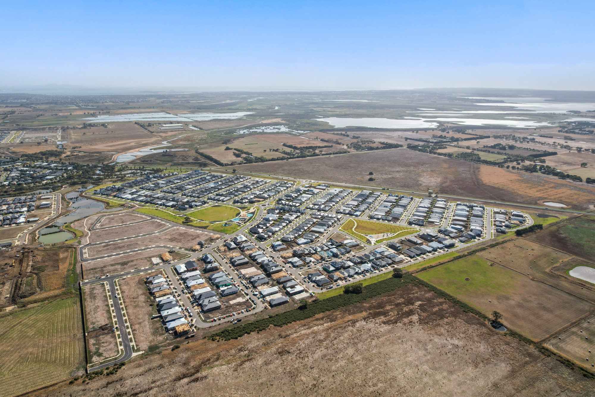 Anchoridge Estate - Armstrong Creek Aerial