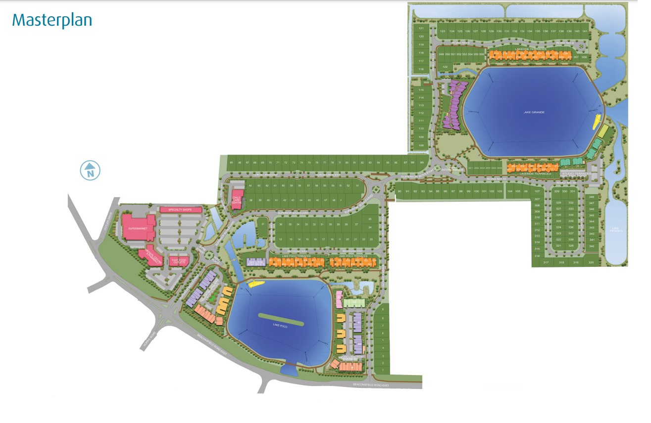 Andergrove Lakes Estate - Andergrove Master Plan
