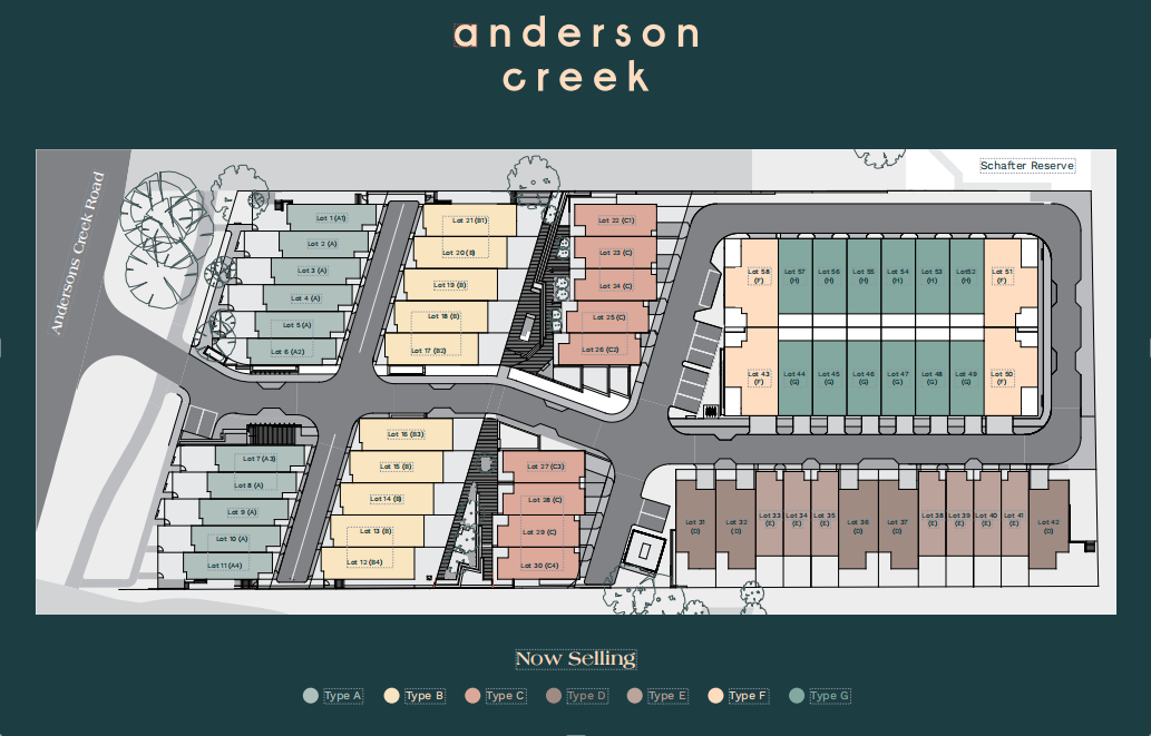 Anderson Creek Townhomes - Doncaster East 