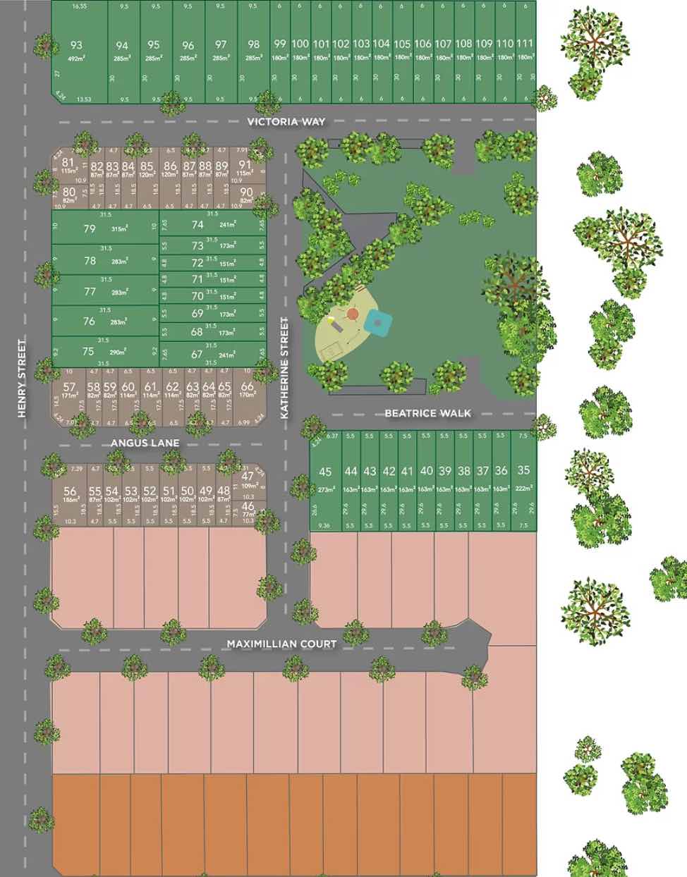 Angus Estate - Mansfield Park Masterplan