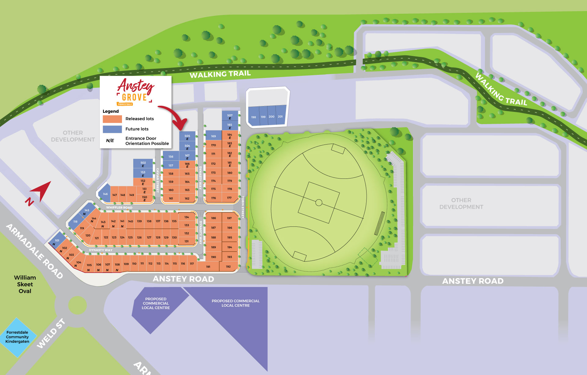 Anstey Grove Estate - Forrestdale Masterplan