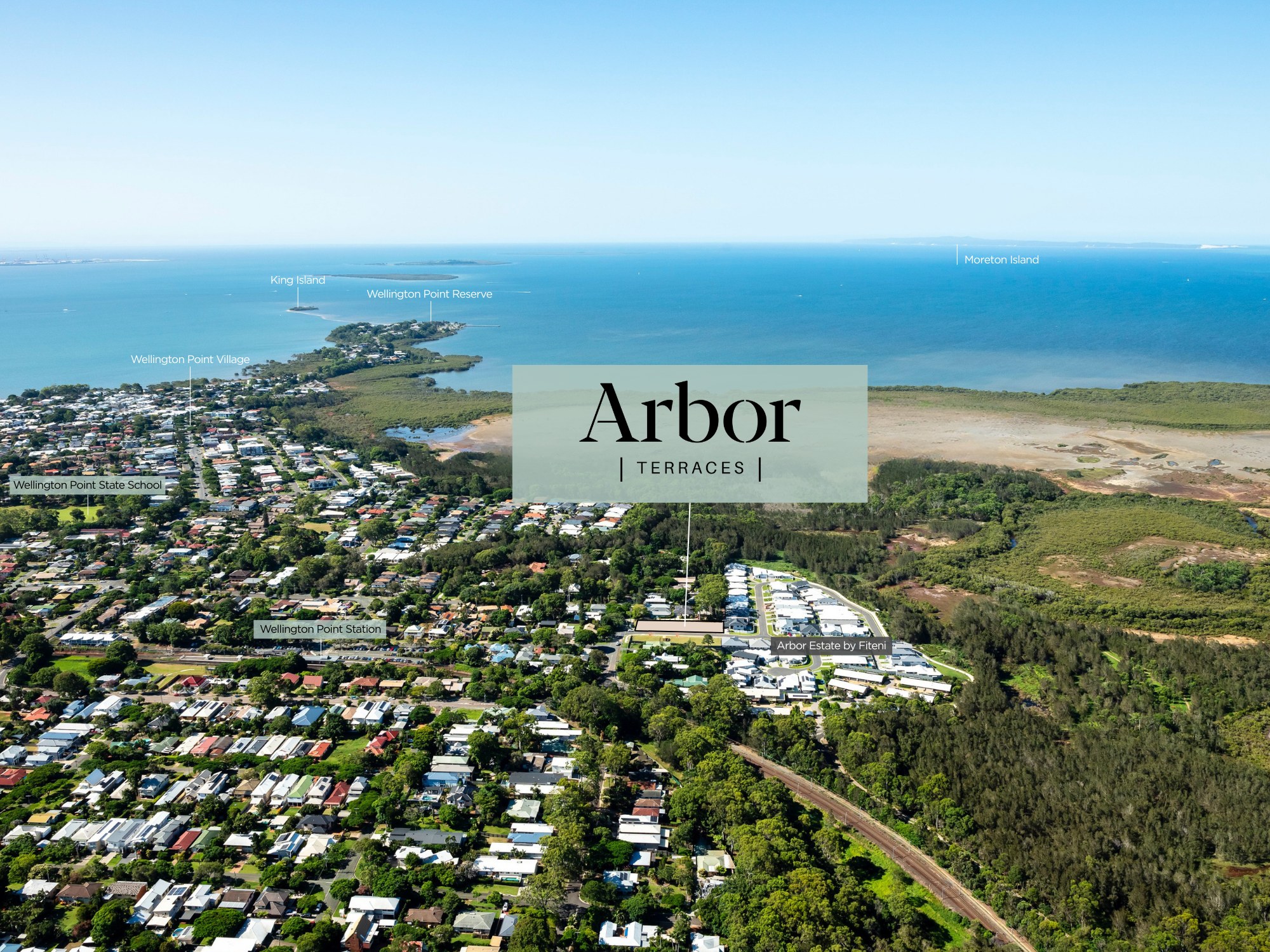Arbor Estate - Wellington Point Aerial