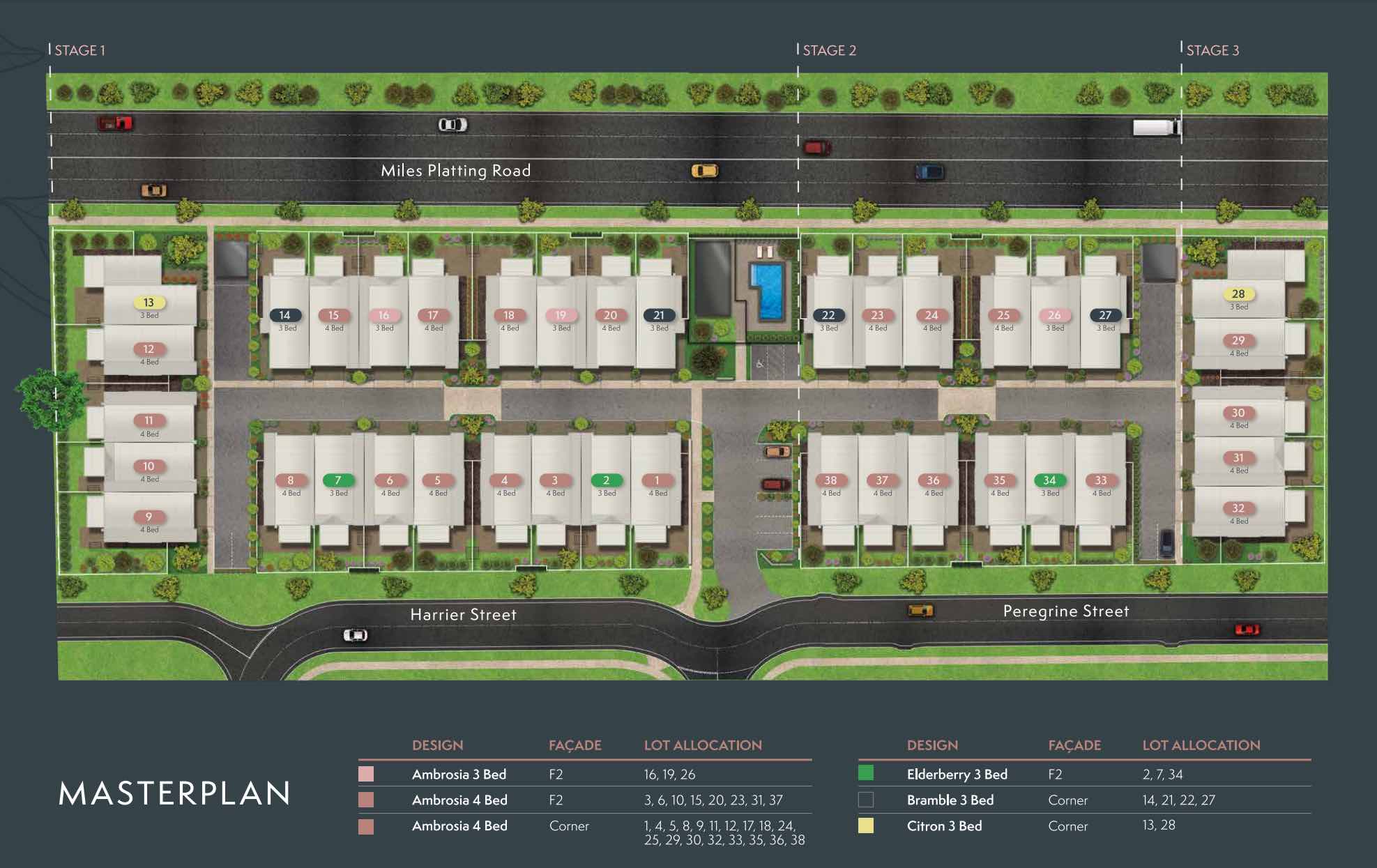 Arbor Residences - Roched Masterplan