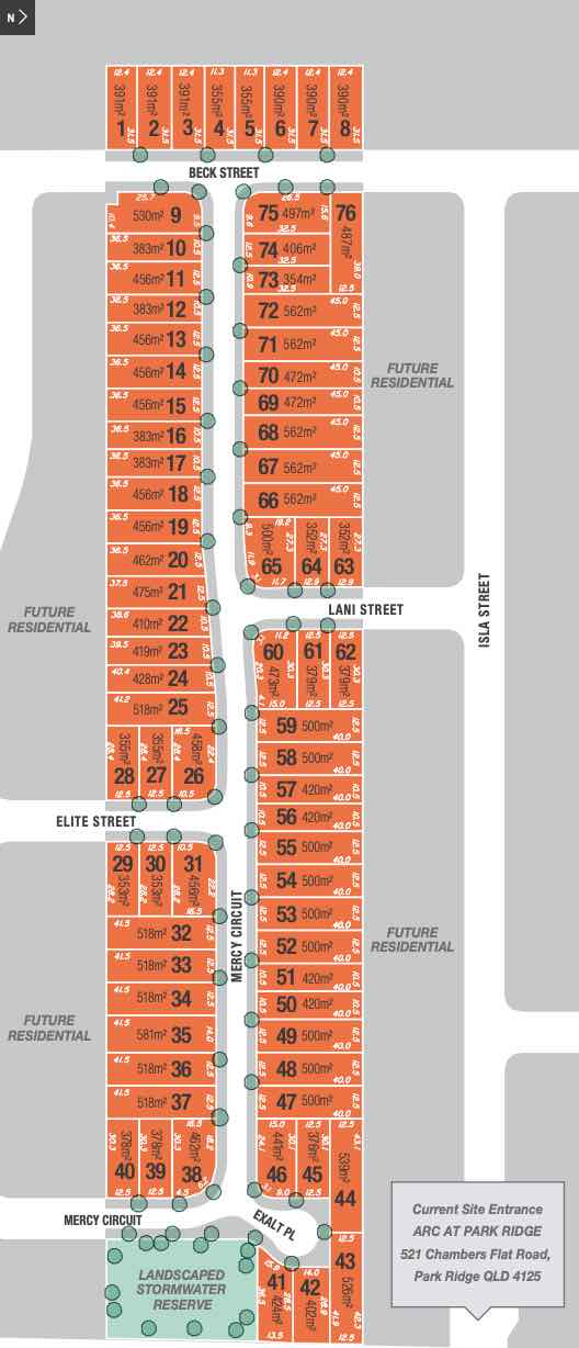 Arc Estate - Park Ridge Masterplan