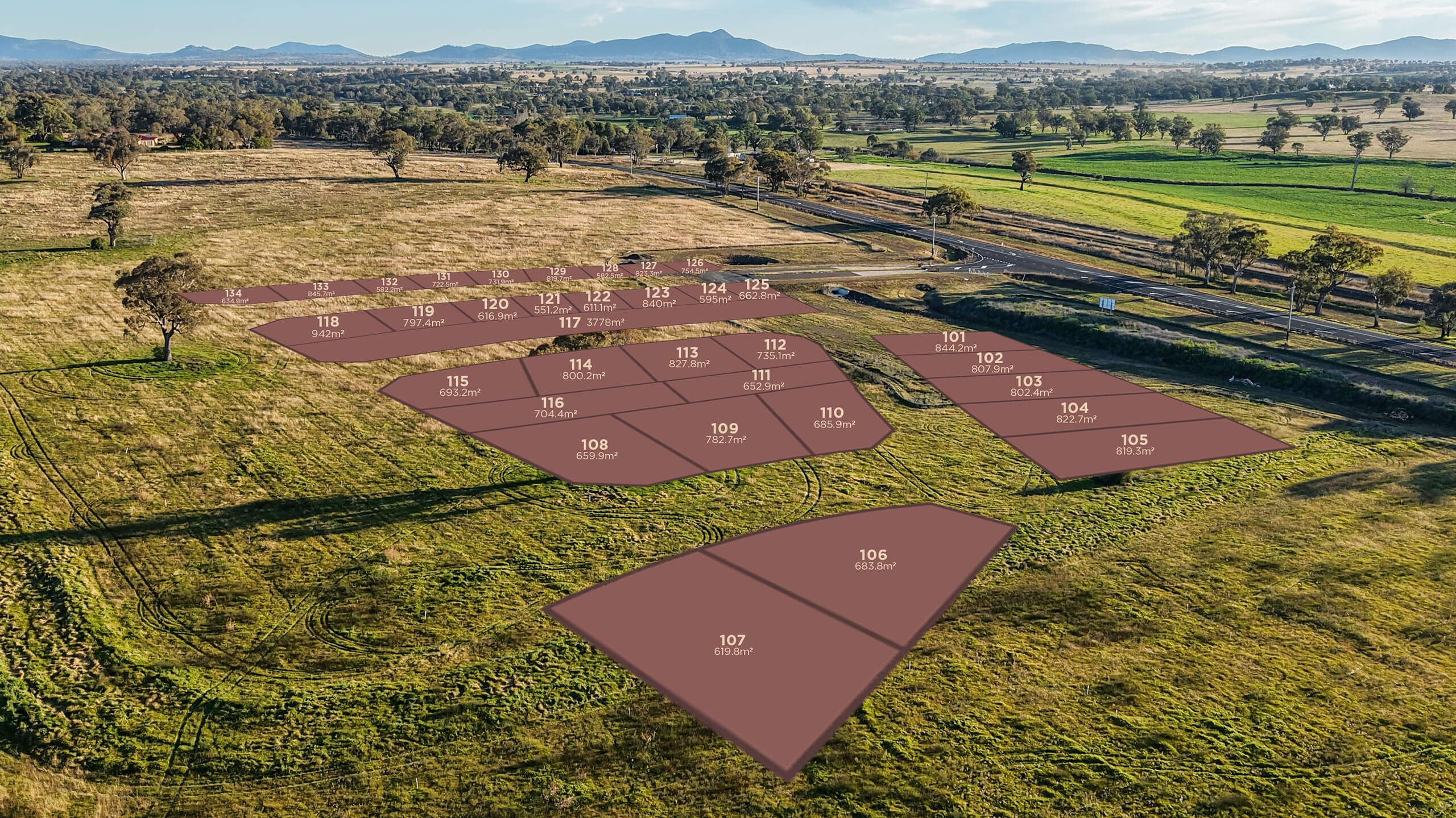 Arcadia Estate - Hillvue Aerial