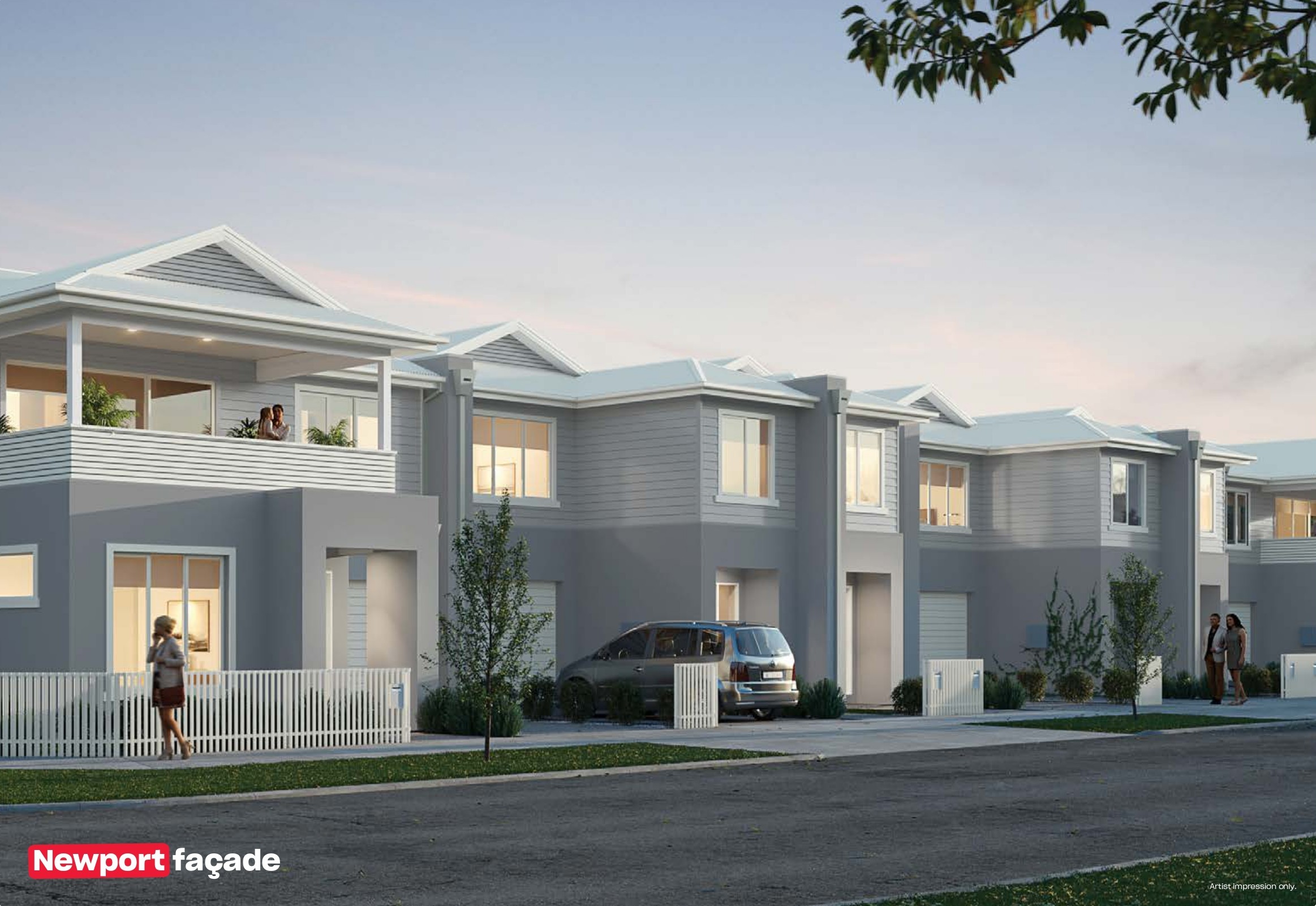 Arcadia Estate - Officer Façade